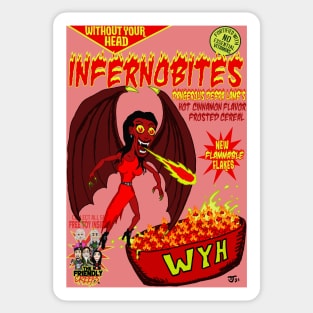 Inferno Bites Monster Cereal! Sticker